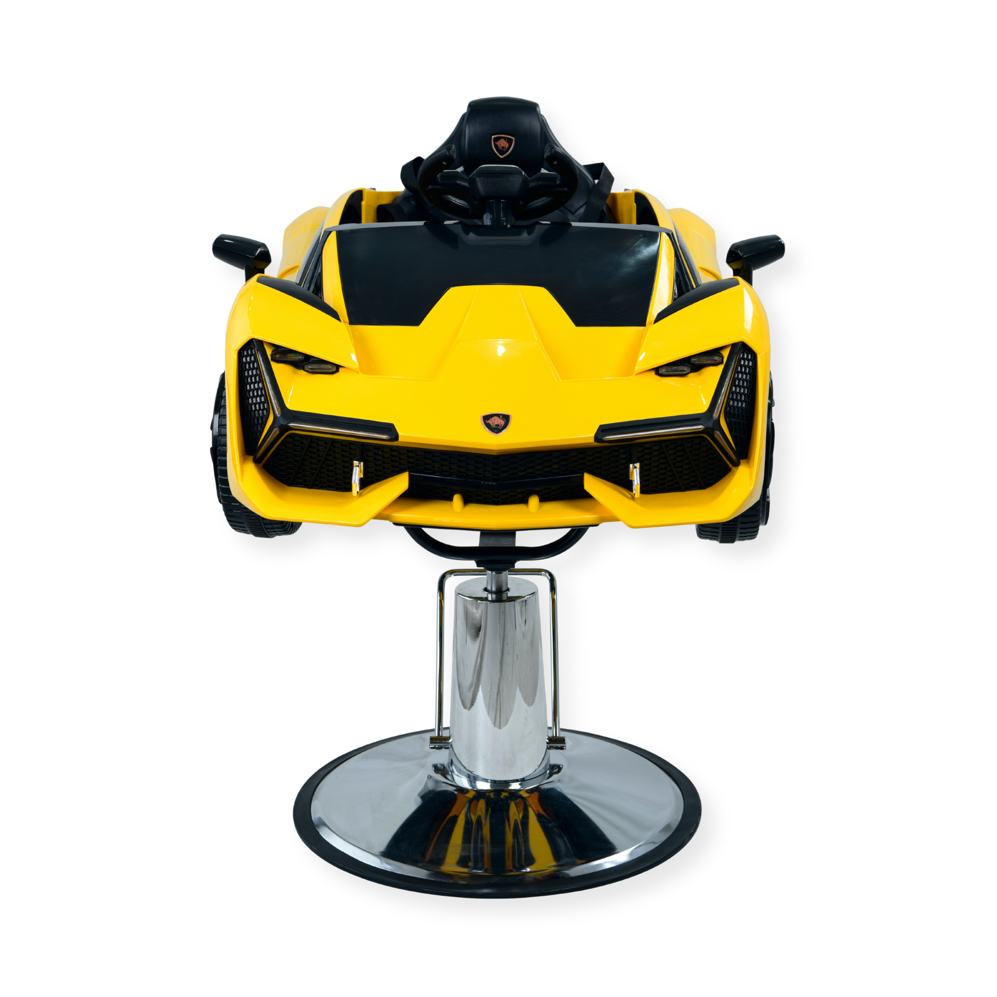 Barberchair Kids Lamborghini Yellow