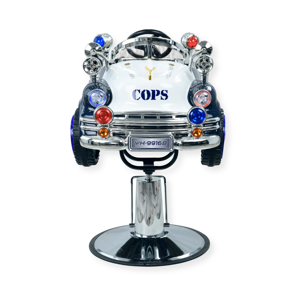 Barberchair Kids Police Black/White