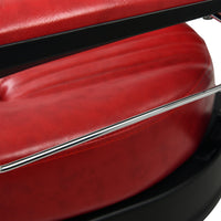 DeltaPro - Barber Chair - DBC006 - Monarch - Black/Red