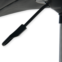 Barber Saddle Stool Silver/Black