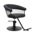Salon Chair - Luxe - Black