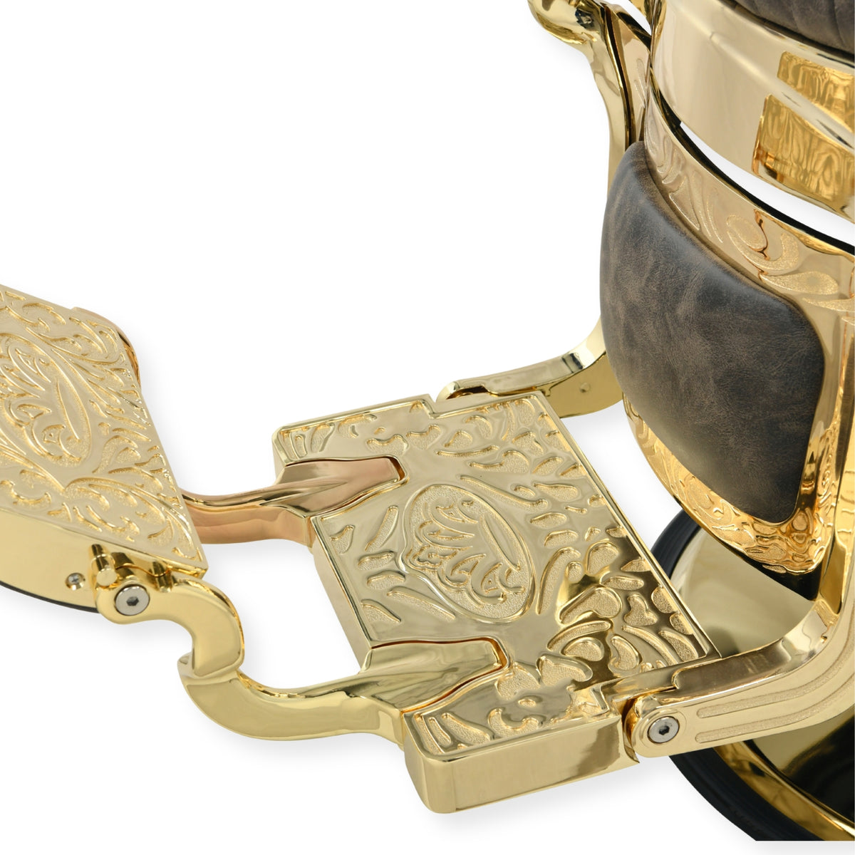 DeltaPro - Barber Chair - DBC006 - Monarch - Gold/Brown