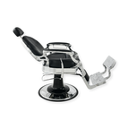 DeltaPro - Barberchair  - DBC006 - Monarch - Silver/Black