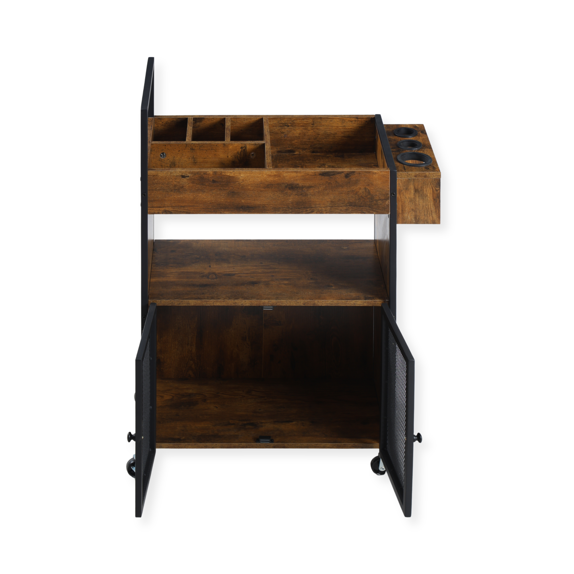 Mobile Barber Workstation - London - Brown