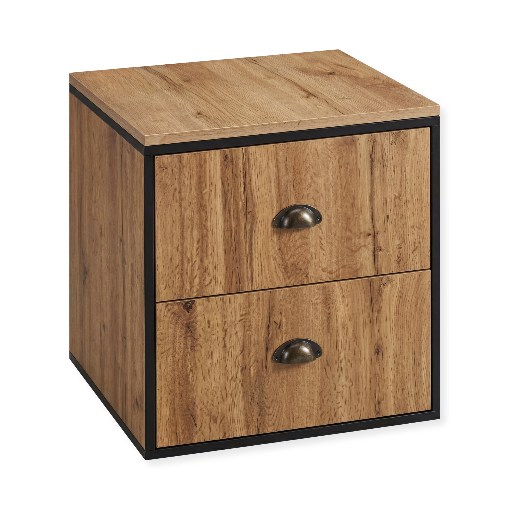 Side Table Atelier Black/Wood