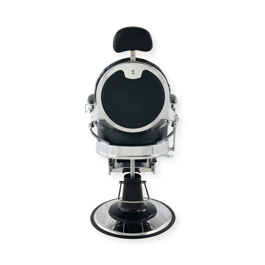 DeltaPro - Barberchair  - DBC006 - Monarch - Silver/Black