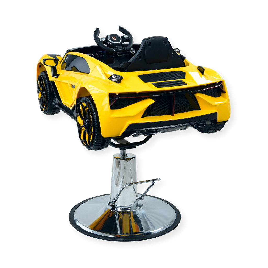 Barberchair Kids Lamborghini Yellow
