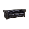 Sofa Chesterfield Black