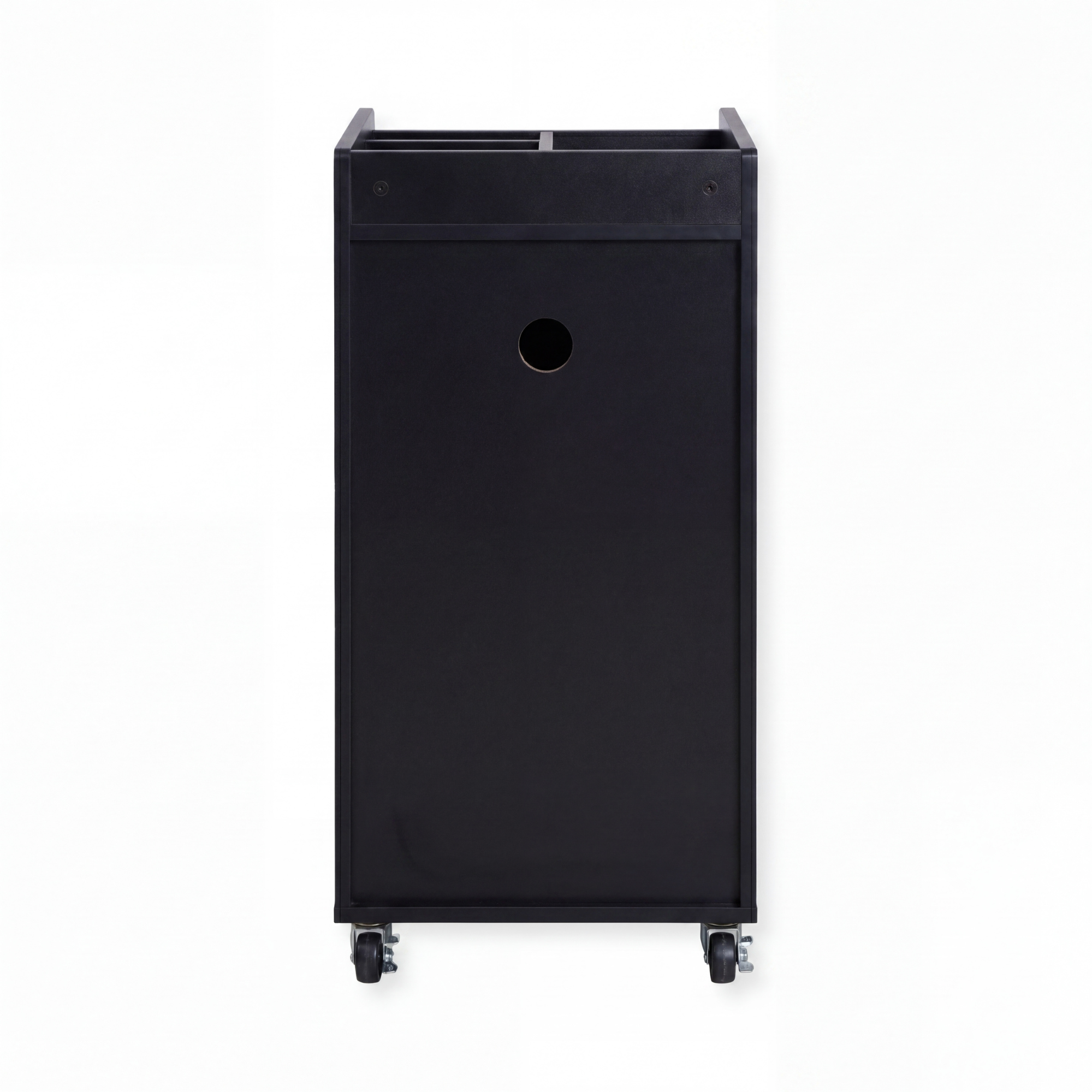 Salon Trolley with Power Outlet - London - Black
