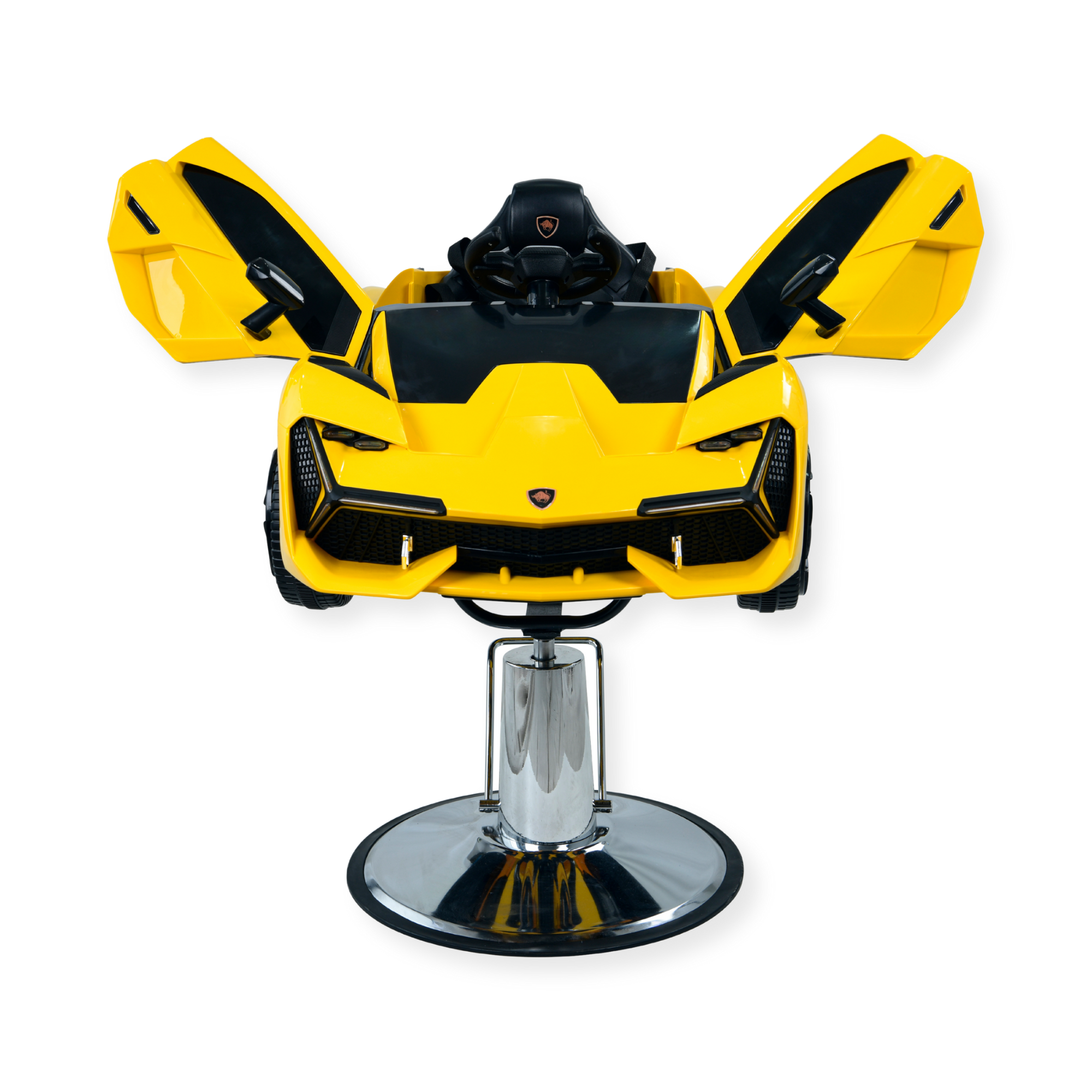 Barberchair Kids Lamborghini Yellow