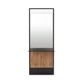 Mirror Station Atelier Black/Wood