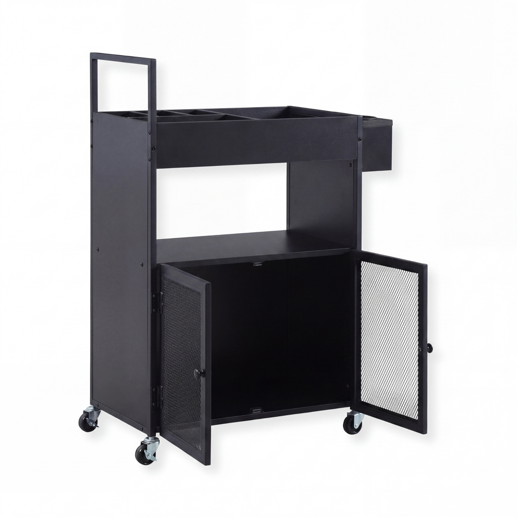 Mobile Barber Workstation - London - Black