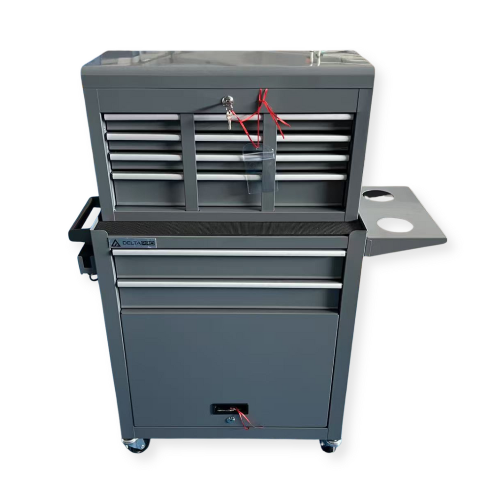 Professional Salon Storage Tool Trolley Grey