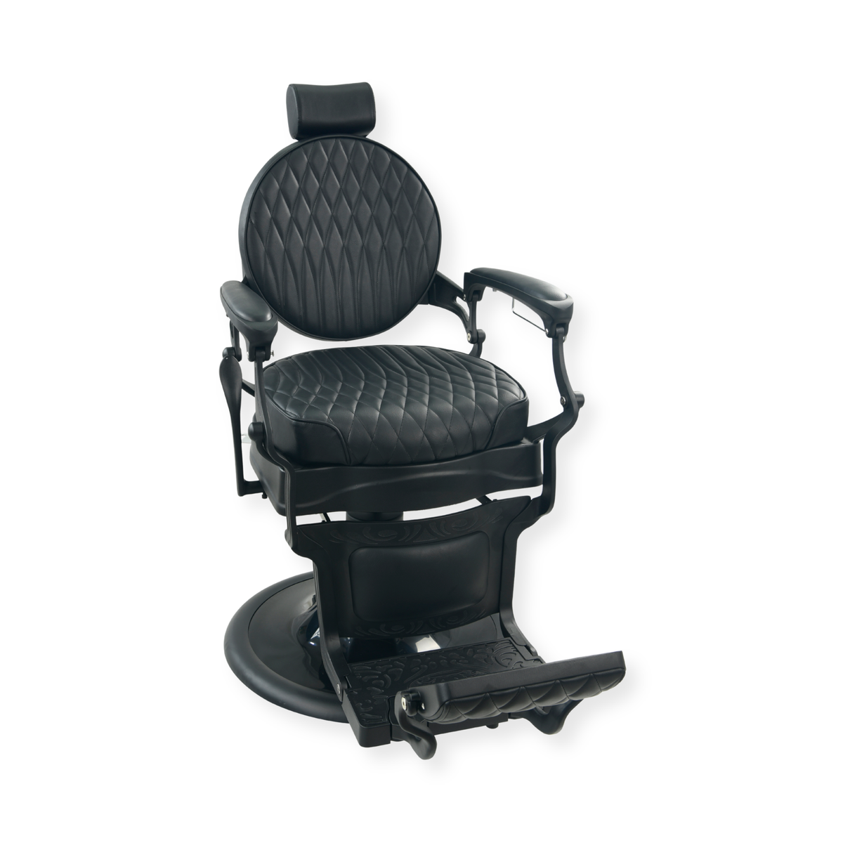DeltaPro - Barber Chair - DBC009 - Cavalier - Matte Black