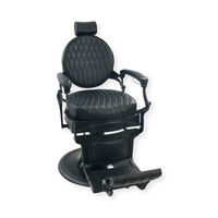 DeltaPro - Barber Chair - DBC009 - Cavalier - Matte Black