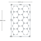 Honeycomb Hexagon Lightning