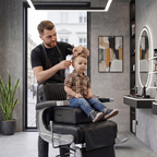 Chair Booster Seat for Kids Black