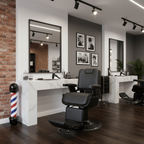 Legend Barber Chair Vintage Black