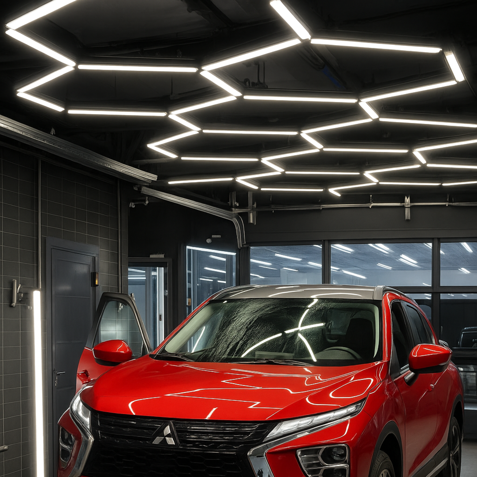 Honeycomb Hexagon Lightning