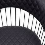 Salon Chair - Luxe - Black