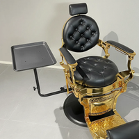 DeltaPro -  Salon Tray for Barber Chair - Black