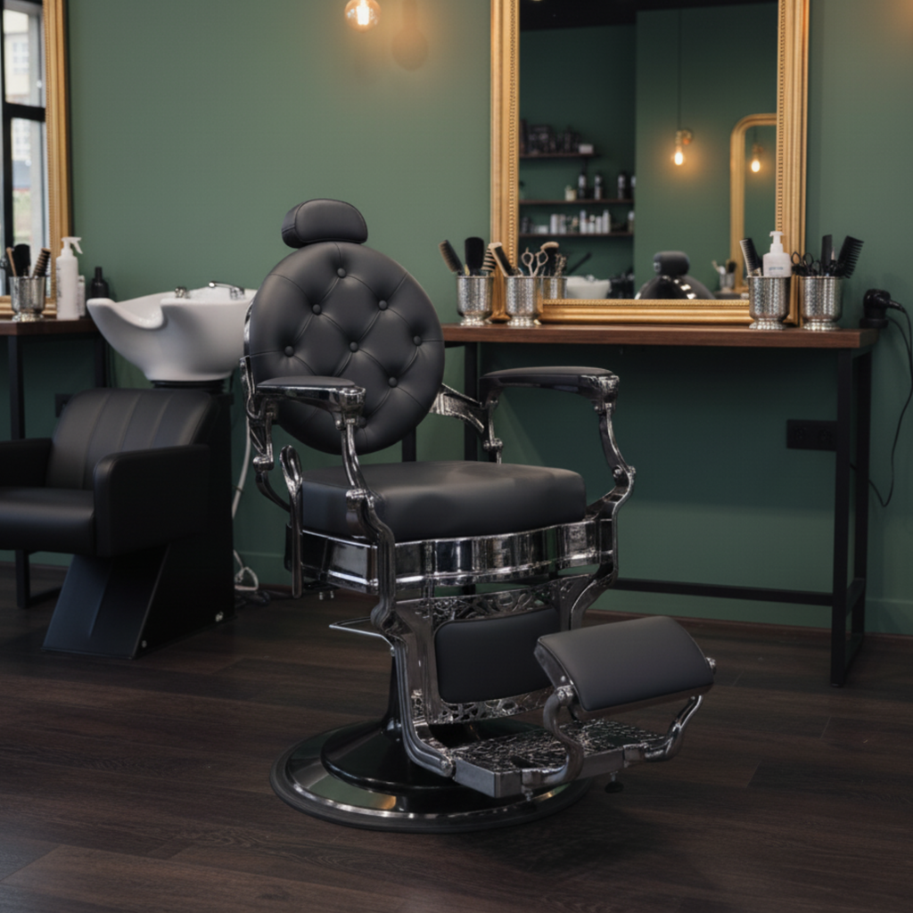 Barberchair Senior - Gloss/Black
