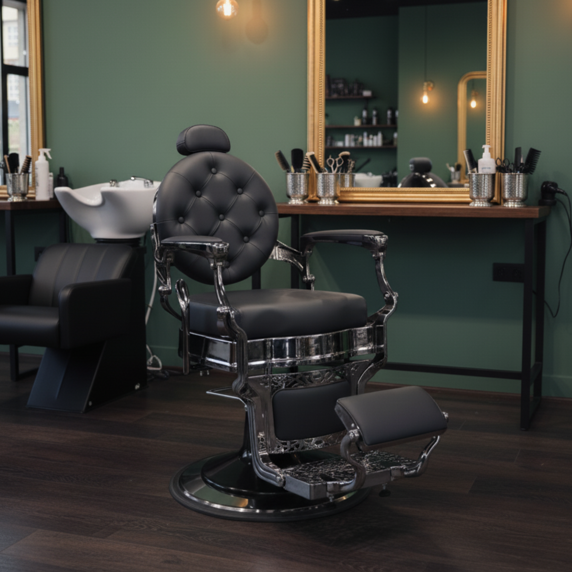 Barberchair Senior - Gloss/Black