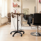 DeltaPro -  Salon Tray on Wheels - Black