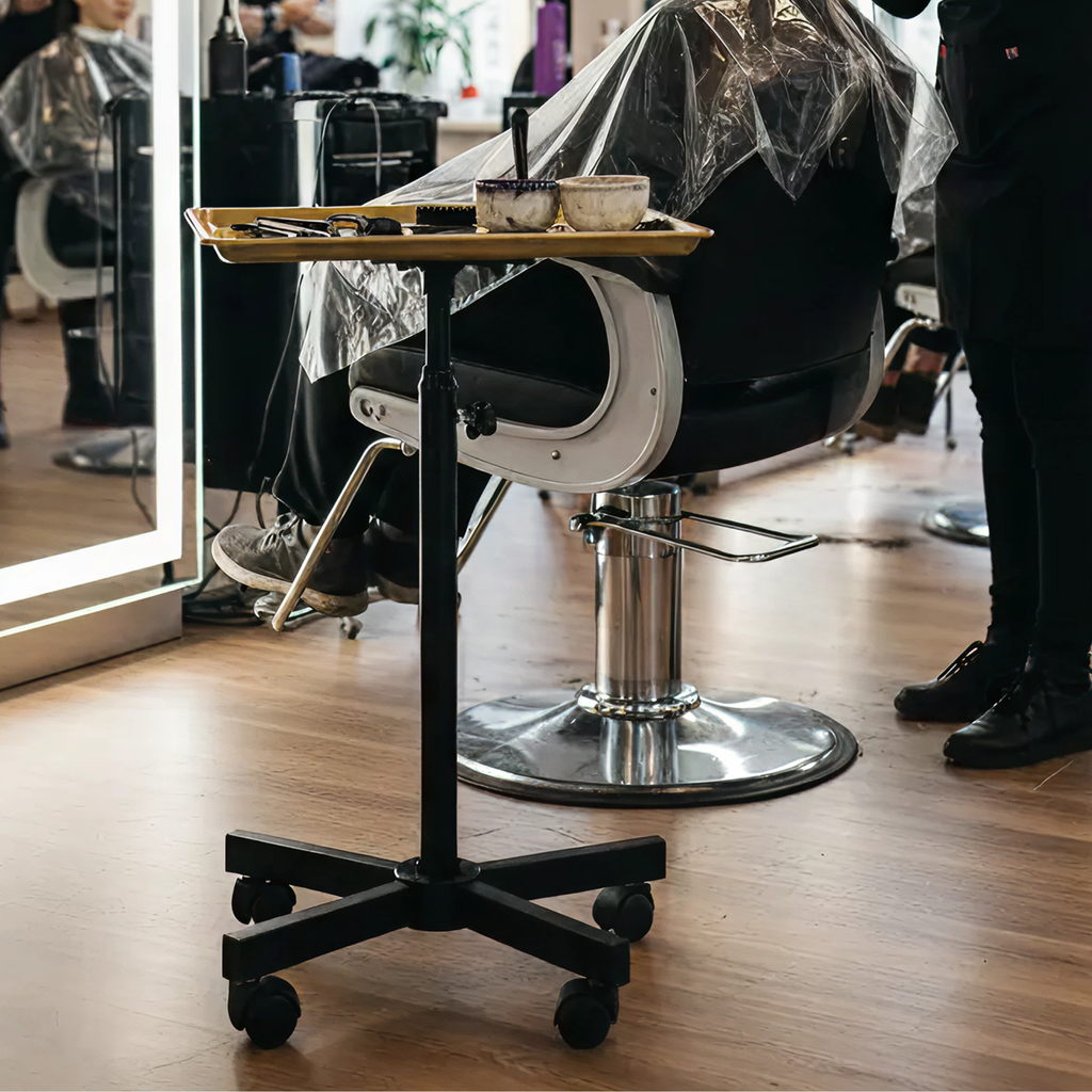 DeltaPro -  Salon Tray on Wheels - Gold