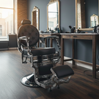 Barberchair Senior - Silver/Black