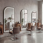 Salon Mirror Stockholm - 180x80cm - Black
