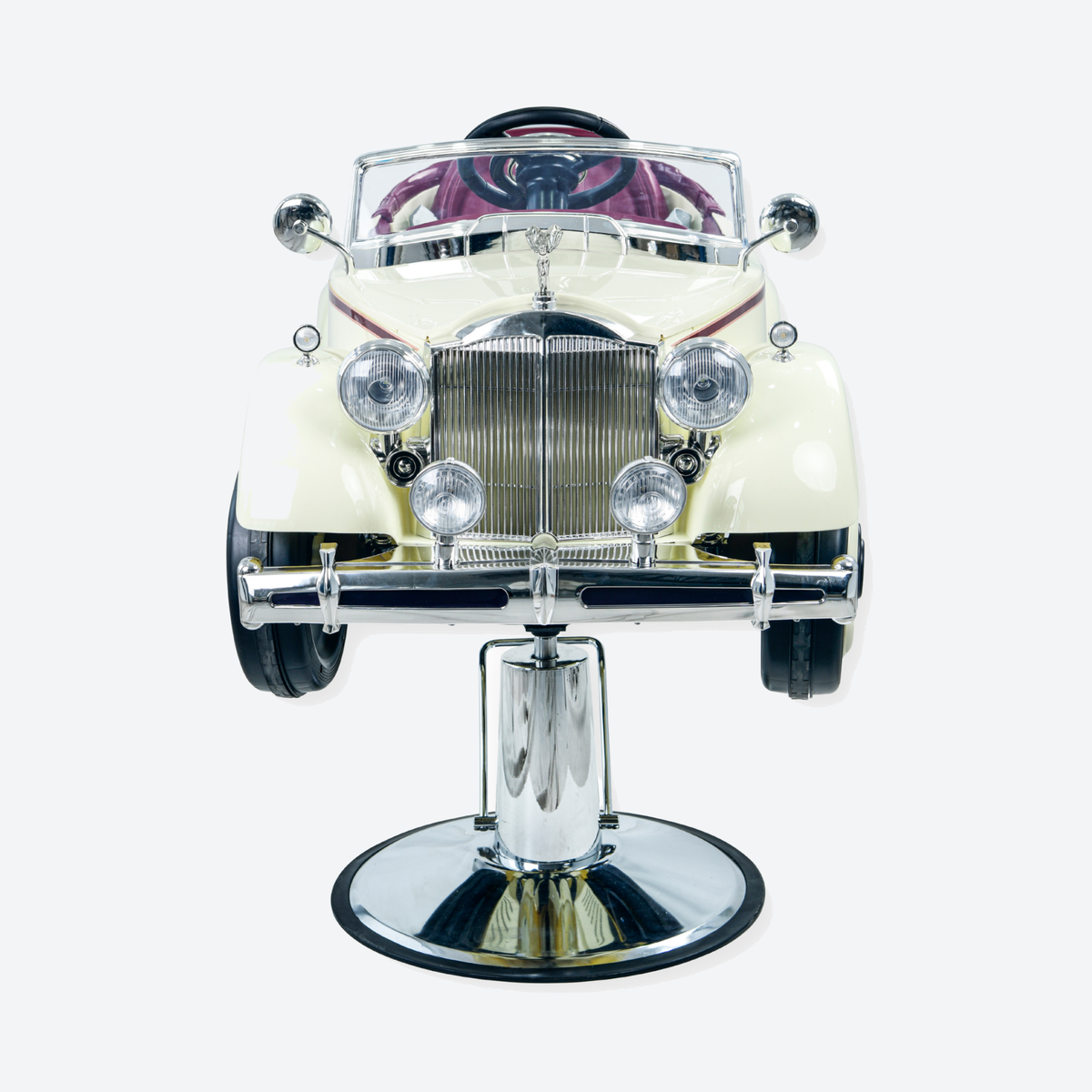 Barber Chair Kids - Classic White
