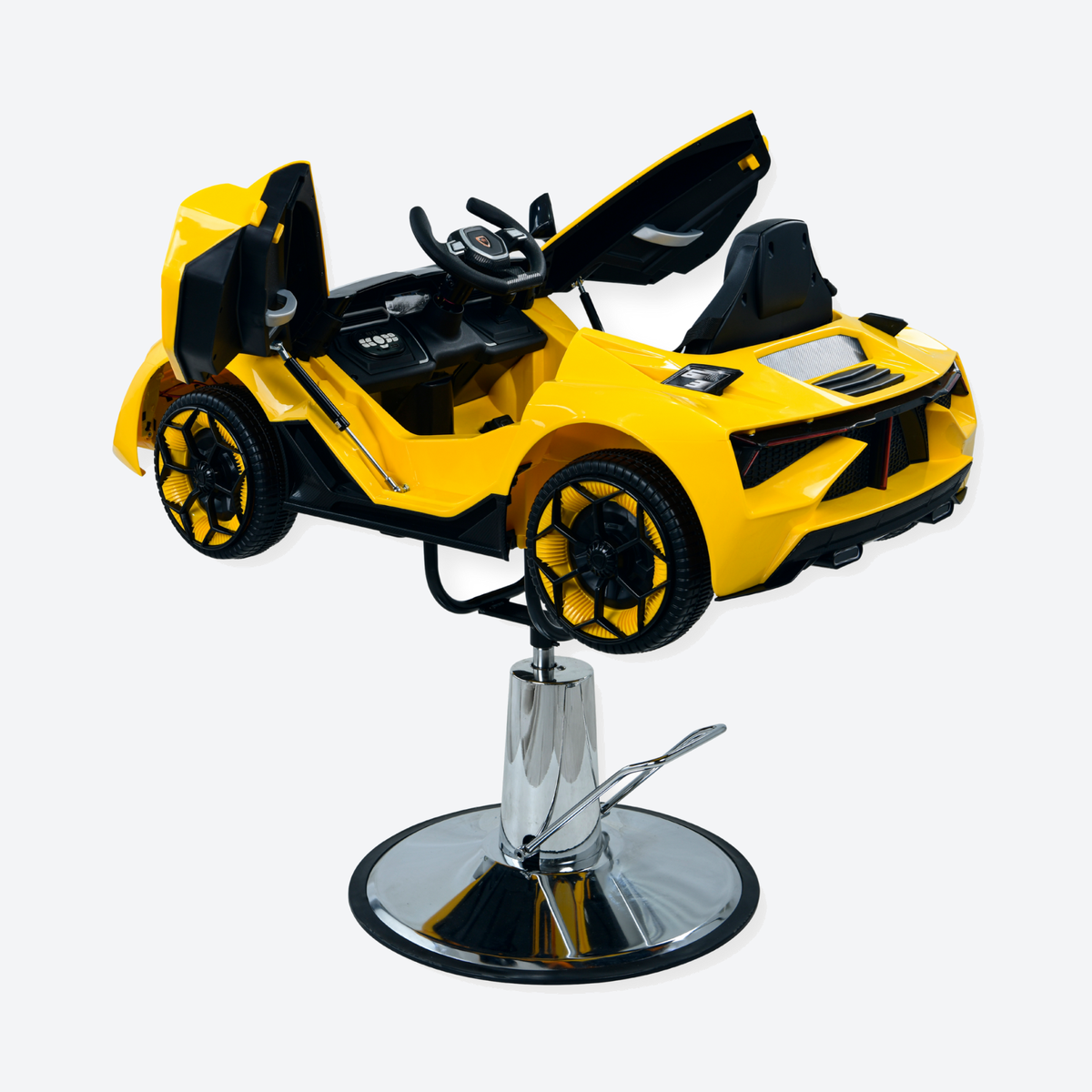Barber Chair Kids Lamborghini Yellow