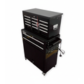 Professional Salon Storage Tool Trolley Black