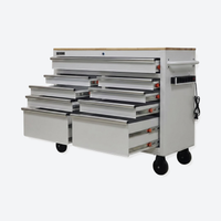 Barber Tool Cabinet - White