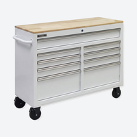 Barber Tool Cabinet - White