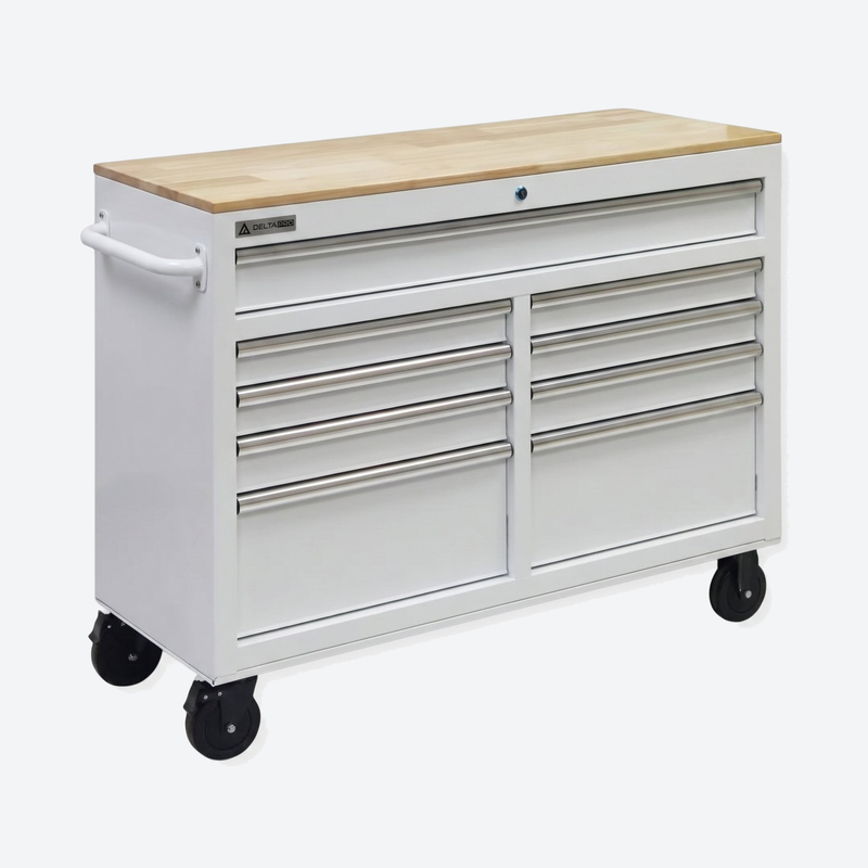 Barber Tool Cabinet - White