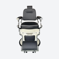 Barber Chair Baron Chrome / Black