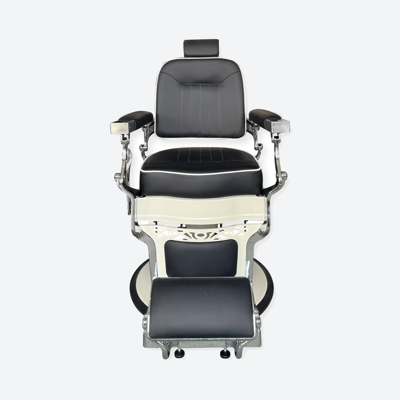 Barber Chair Baron Chrome / Black