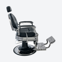 DeltaPro - Barber Chair - DBC006 - Monarch - Gloss Black