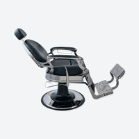 DeltaPro - Barber Chair - DBC006 - Monarch - Gloss Black