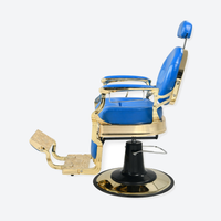 DeltaPro - Barber Chair - DBC006 - Monarch - Gold/Blue