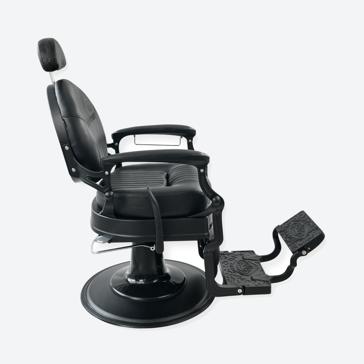 DeltaPro - Barber Chair - DBC006 - Monarch - Matte Black