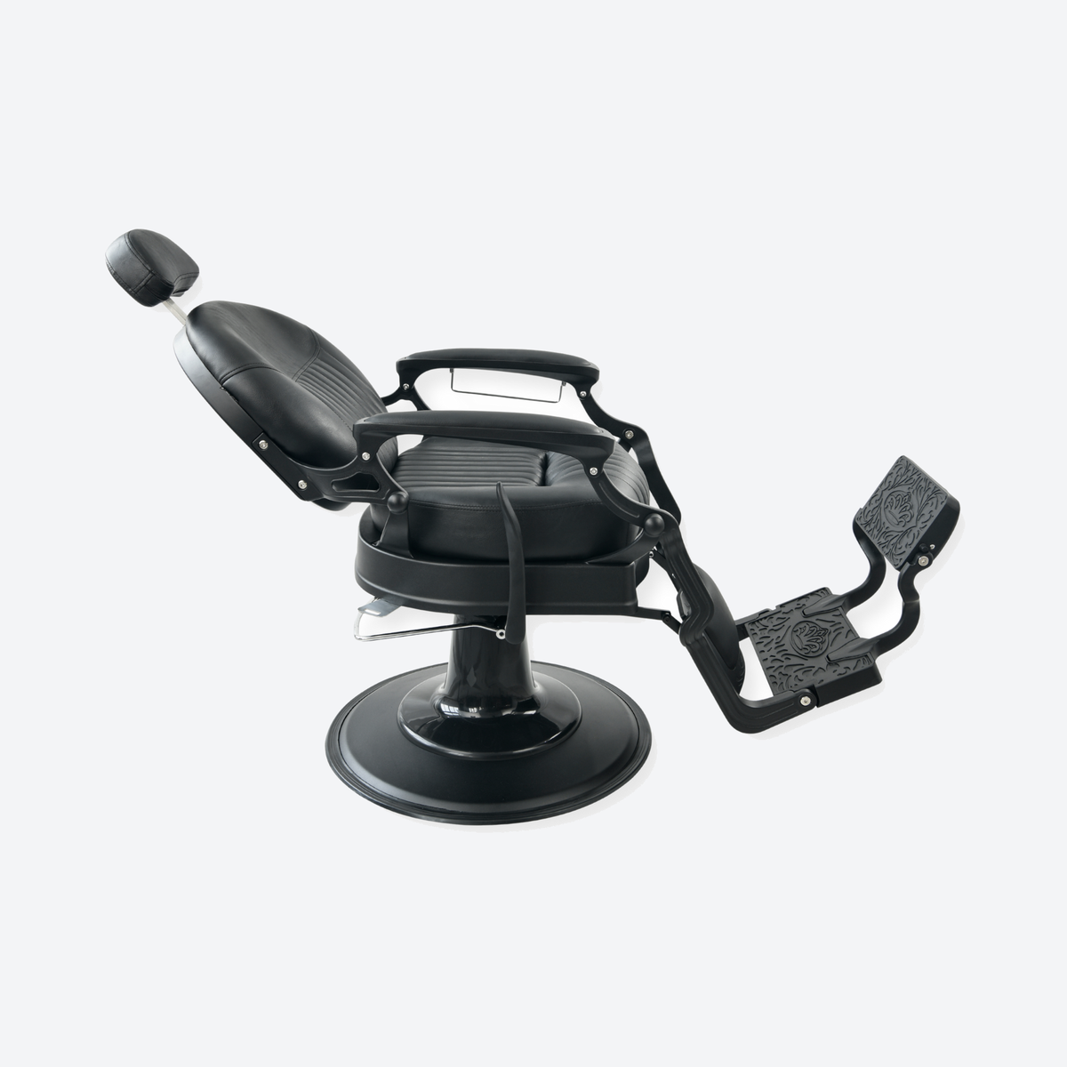 DeltaPro - Barber Chair - DBC006 - Monarch - Matte Black