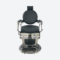 DeltaPro - Barber Chair - DBC009 - Cavalier - Gloss Black