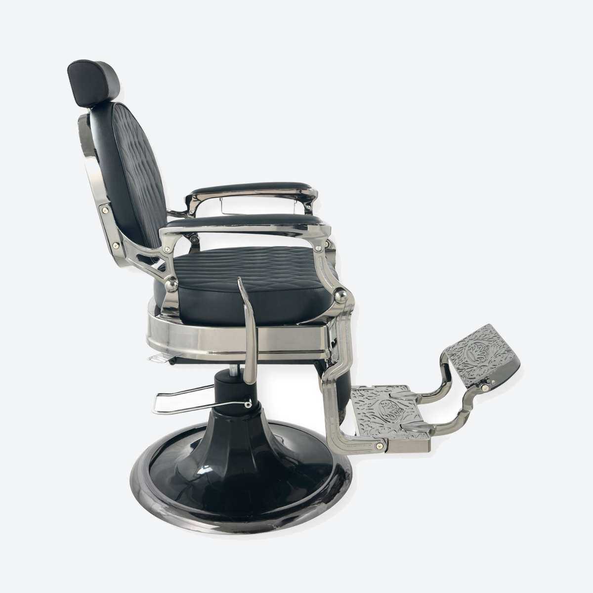 DeltaPro - Barber Chair - DBC009 - Cavalier - Gloss Black