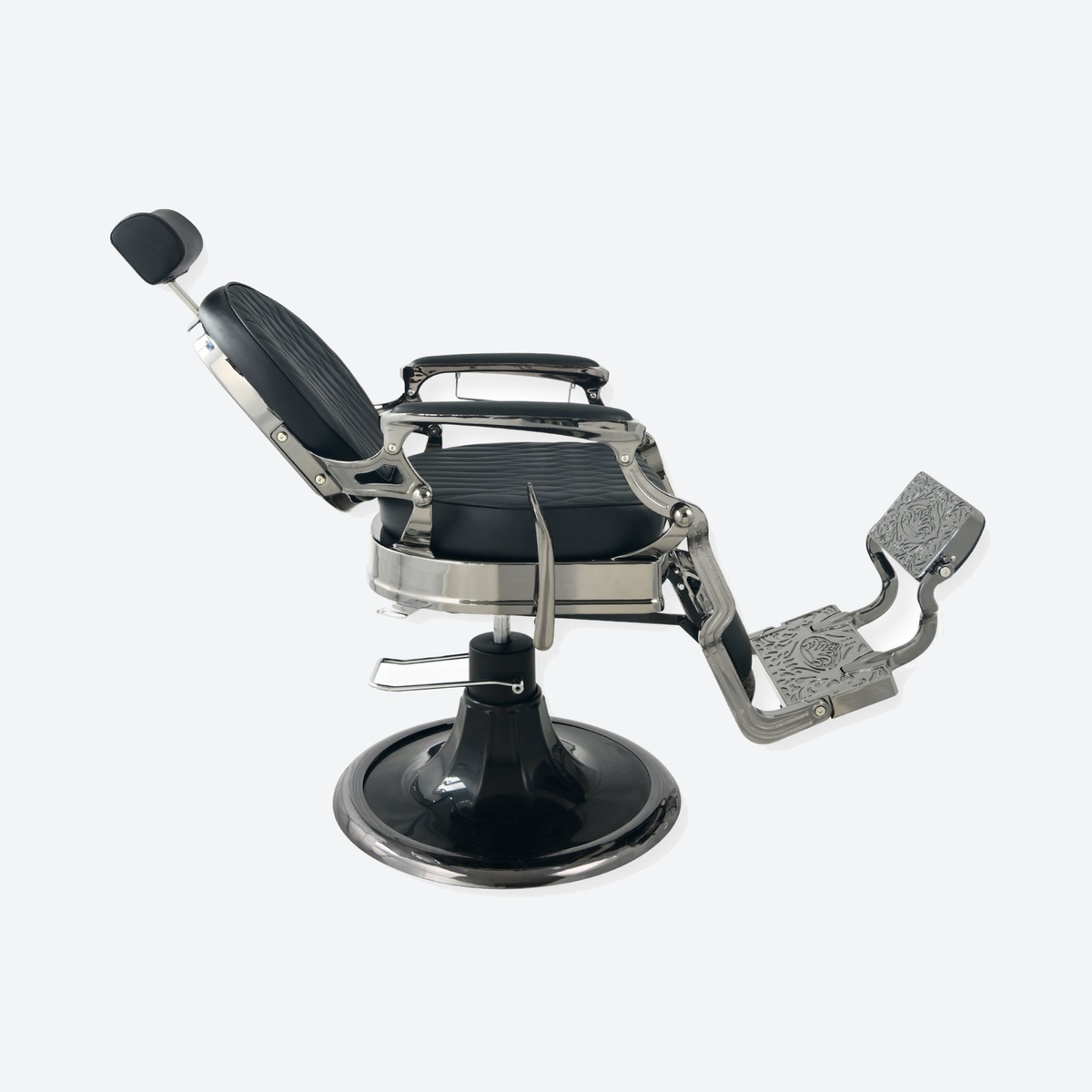 DeltaPro - Barber Chair - DBC009 - Cavalier - Gloss Black