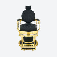DeltaPro - Barber Chair - DBC009 - Cavalier - Gold/Black