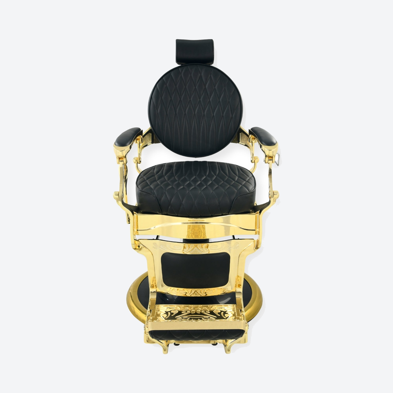 DeltaPro - Barber Chair - DBC009 - Cavalier - Gold/Black