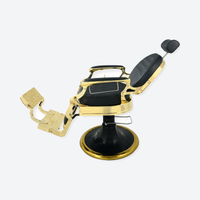 DeltaPro - Barber Chair - DBC009 - Cavalier - Gold/Black